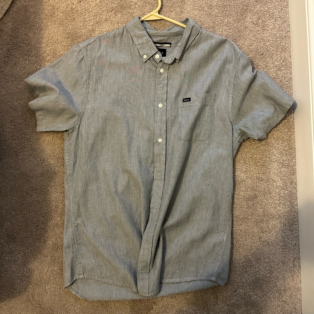 Men’s RVCA bottom down short sleeve